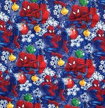 Load image into Gallery viewer, Christmas Super Hero The Amazing Spider-Man Holiday Unisex Medical Surgical Scrub Caps Men & Women Tie Back and Bouffant Hat Styles