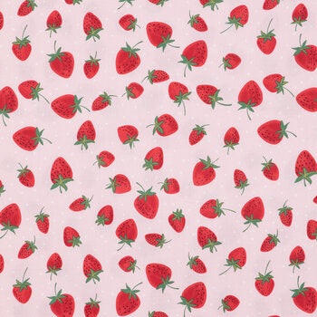 STRAWBERRY ON PINK Medical Scrub Top Unisex Style for Men & Women