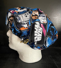 Load image into Gallery viewer, Star Wars Characters Classic Fabric Unisex Medical Scrub Caps Men &amp; Women Tie Back Bouffant Hat Styles
