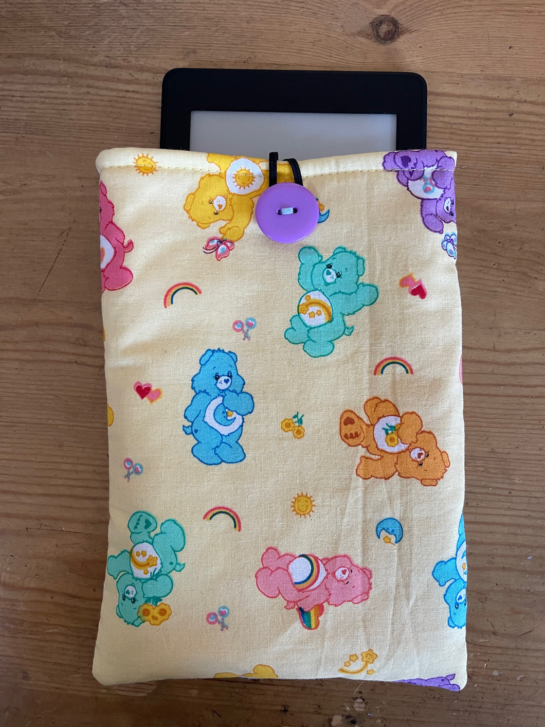 CARE BEAR INSPIRED KINDLE SLEEVE SOFT & PADDED 6