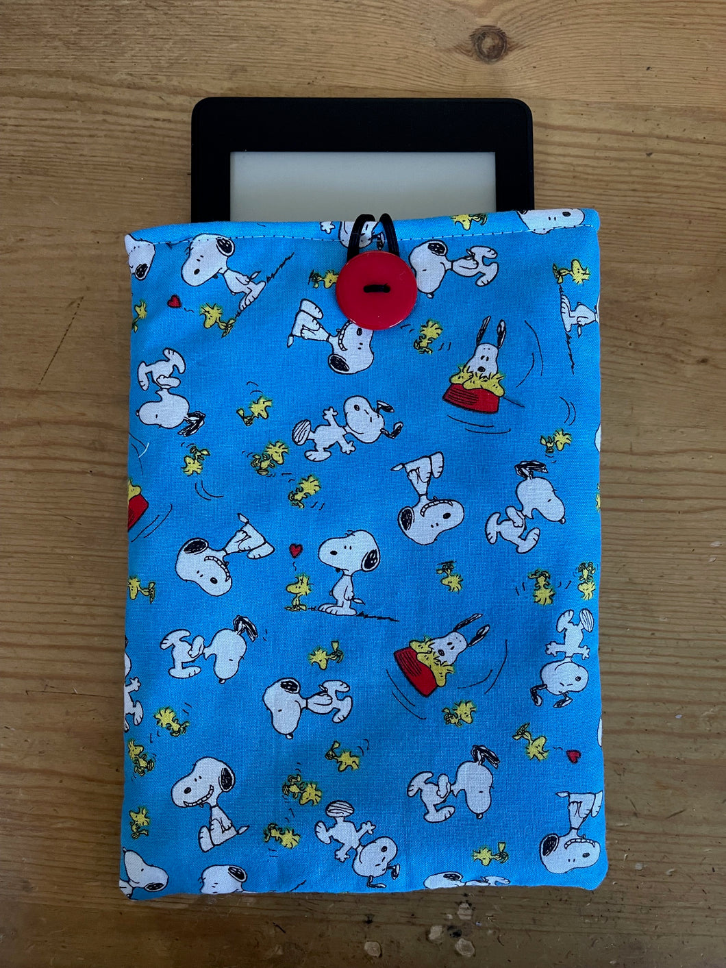 PEANUTS SNOOPY WOODSTOCK INSPIRED KINDLE SLEEVE SOFT & PADDED 6