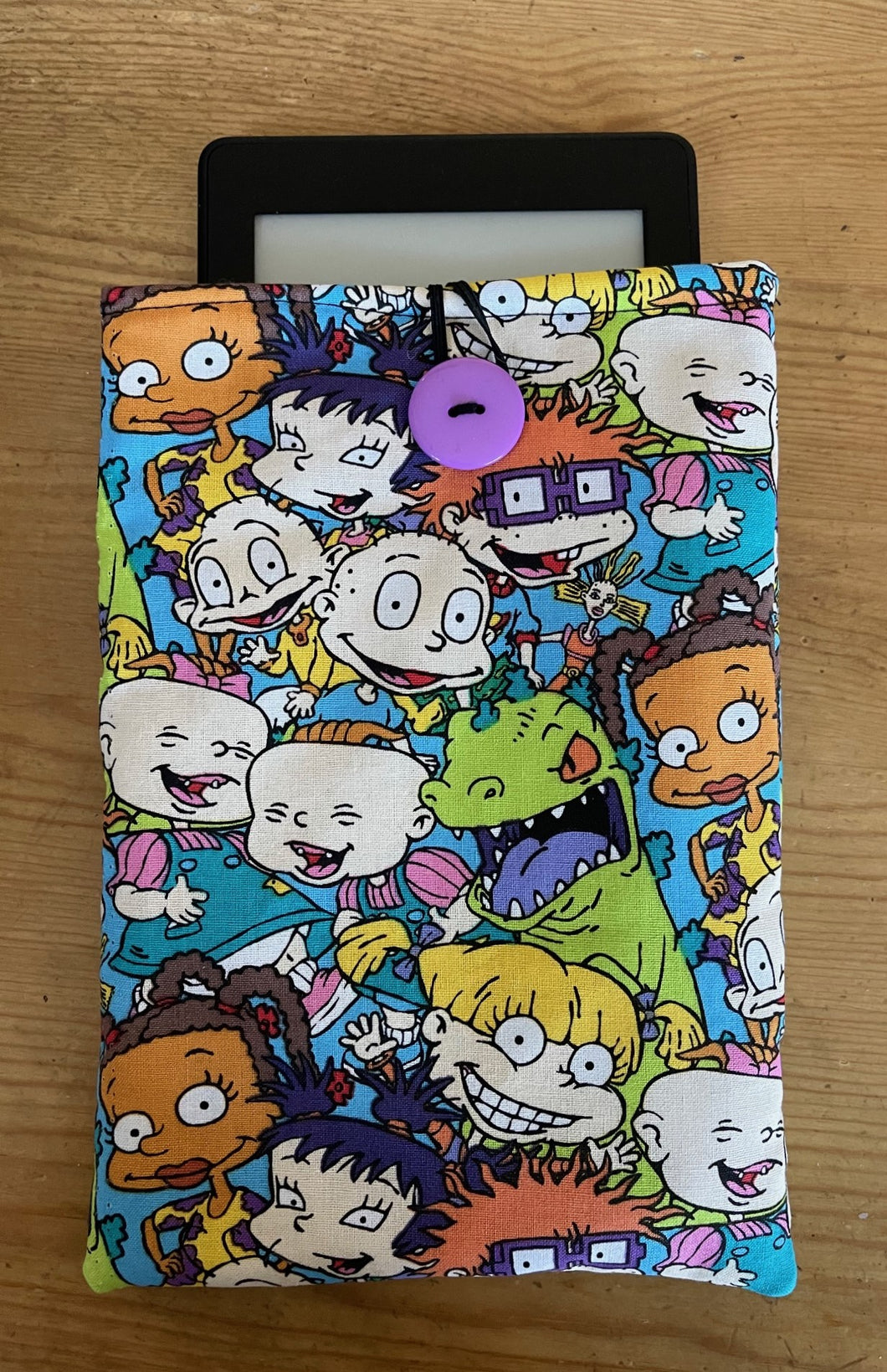 RUGRATS CARTOON INSPIRED KINDLE SLEEVE SOFT & PADDED 6