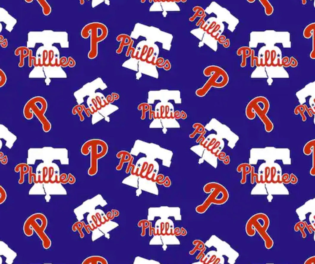 PRE ORDER Baseball Philadelphia Phillies Blue Medical Relaxed Scrub Top Unisex Style Men's Scrub Top Women's Scrub Top