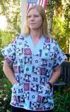 Load image into Gallery viewer, Size Medium DISNEY MICKEY MOUSE BLUE GINGHAM Inspired Unisex Style Shirt for Men &amp; Women *IN STOCK *READY TO SHIP 
