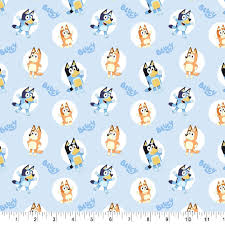 BLUEY Cartoon BLUEY & BINGO Medical Scrub Top Unisex Style for Men & Women