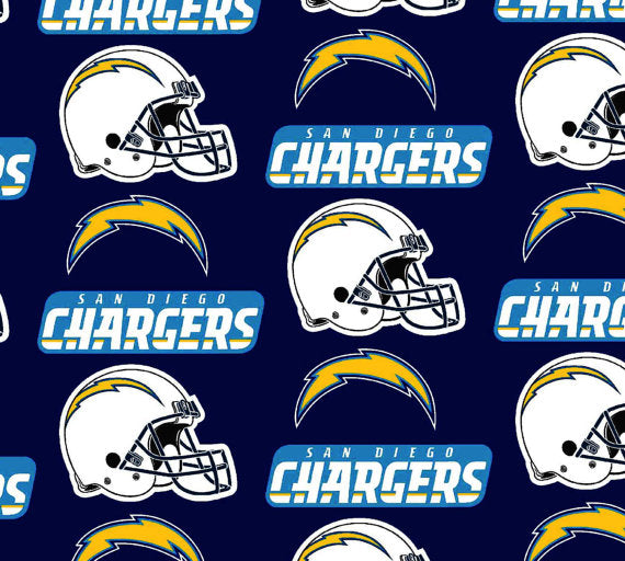 VINTAGE SAN DIEGO CHARGERS FOOTBALL Fabric Unisex Medical Surgical Scrub Caps Men & Women Tie Back and Bouffant Hat Styles