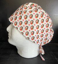 Load image into Gallery viewer, Selena Music Medical Scrub Hats Men &amp; Women Tie Back and Bouffant Hat Styles
