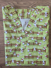 Load image into Gallery viewer, Sheep  Medical Scrub Top Good Night One Two Three Dream Green Unisex Style for Men &amp; Women
