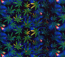 Load image into Gallery viewer, SPACED OUT CANNABIS MARIJUANA Medical Theme Medical Scrub Top Unisex Style for Men &amp; Women
