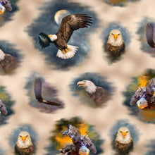 Load image into Gallery viewer, BEAUTIFUL BALD EAGLES Medical Scrub Top Unisex Relaxed Style for Men &amp; Women

