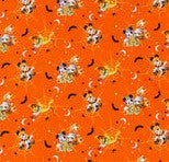 Load image into Gallery viewer, Halloween Disney Mickey Mouse Characters Trick or Treating Unisex Medical Surgical Scrub Caps Men &amp; Women Tie Back and Bouffant Hat Styles
