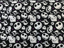 Load image into Gallery viewer, NBC Nightmare Before Christmas JACK IS BACK Characters Fabric Nurse Medical Scrub Top Unisex Style for Men &amp; Women
