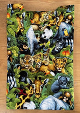 Load image into Gallery viewer, Jungle Safari Animals Medical Scrub Top Unisex Style for Men &amp; Women
