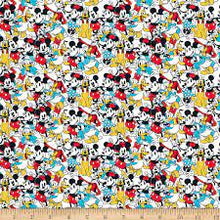 Load image into Gallery viewer, Mickey &amp; Minnie Mouse Pluto Donald &amp; Daisy Duck Packed Fabric Stethoscope sock cover for Medical Professionals
