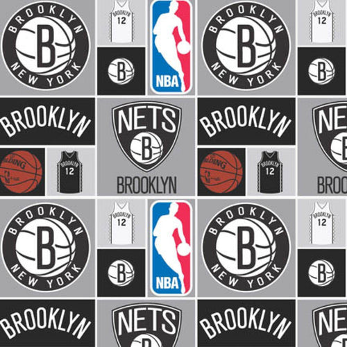 BROOKLYN NY NETS Basketball Unisex Medical Surgical Scrub Caps Men & Women Tie Back and Bouffant Hat Style