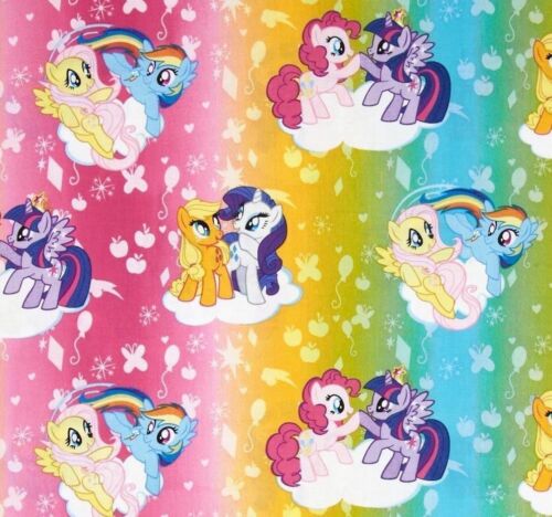 My Little Pony Horse Cartoon Ombre Rainbow Colors Fabric Stethoscope sock cover for Medical Professionals