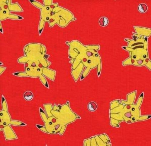 Video Game Pokemon Fabric Unisex Medical Surgical Scrub Caps Men & Women Tie Back and Bouffant Hat Styles