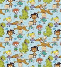 Load image into Gallery viewer, CARTOON Fabric Unisex Medical Surgical Scrub Caps Men &amp; Women Tie Back Bouffant Hat Styles

