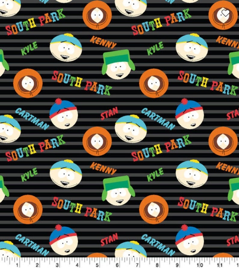 SOUTH PARK Kenny Cartman Stan Kyle Cartoon TV Show Fabric Stethoscope sock cover for Medical Professionals