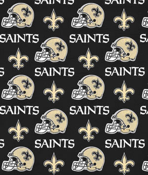 NEW ORLEANS SAINTS FOOTBALL Unisex Medical Surgical Scrub Caps Men & Women Tie Back and Bouffant Hat Styles