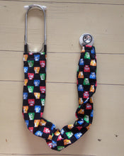 Load image into Gallery viewer, Beatles Music Fabric Stethoscope cover for Medical Professionals
