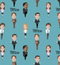 the OFFICE TV SHOW Fabric Stethoscope sock cover for Medical Professionals