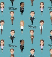 Load image into Gallery viewer, the OFFICE TV SHOW Fabric Unisex Medical Surgical Scrub Caps Men &amp; Women Tie Back Bouffant Hat Styles
