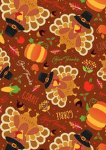 Load image into Gallery viewer, Variety of Thanksgiving Fabrics Stethoscope Sock Cover Medical Nurse Accessory
