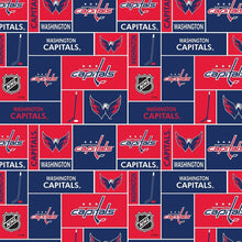 Load image into Gallery viewer, Solid Navy Scrub Top with Featured Hockey Fabric on *Neck Band &amp; Pocket Options* Medical Scrub Top Unisex Style Shirt for Men &amp; Women
