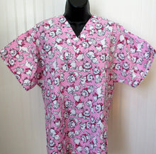 Load image into Gallery viewer, Aristocats Medical Scrub Top Marie Toss HL Unisex Style for Men &amp; Women
