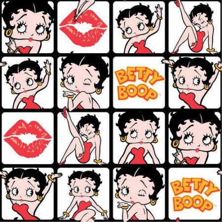 Sassy Betty Boop Cartoon Block High Kick Lips Fabric Nurse Medical Scrub Top Unisex Style Shirt for Men & Women