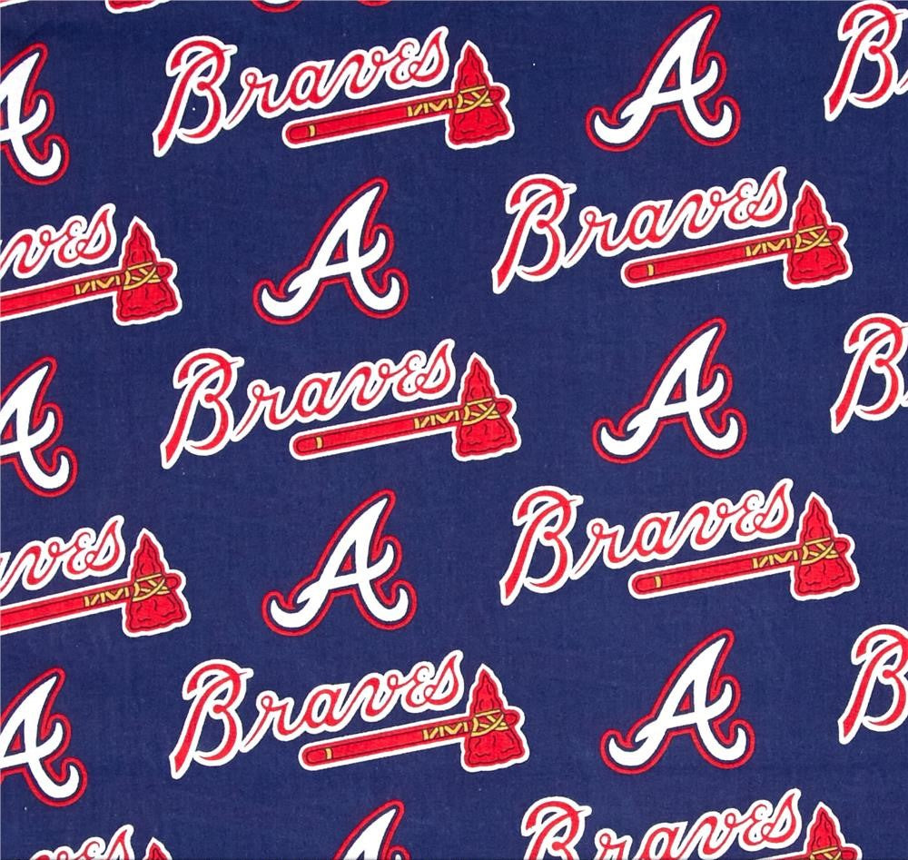 Solid Black Scrub Top with Atlanta Braves Baseball Fabric on *Neck Band & Pocket Options* Medical Scrub Top Unisex Style Shirt for Men & Women