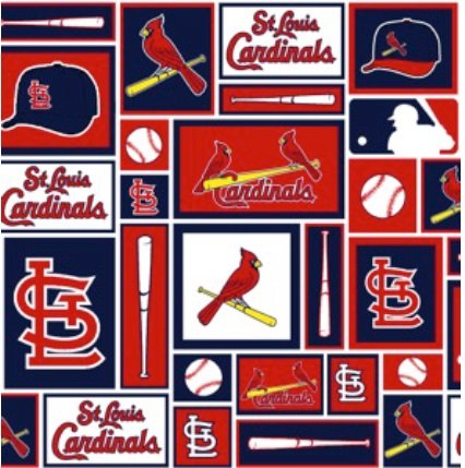 Sports St. Louis Cardinals Block Baseball Medical Stethoscope sock cover for Medical Professionals