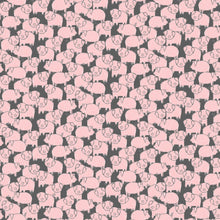 Load image into Gallery viewer, Pink Pigs on Gray Fabric Nurse Medical Scrub Top Unisex Style for Men &amp; Women
