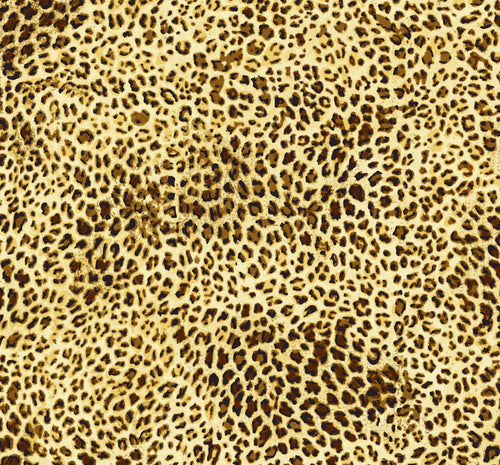 Cheetah Medical Scrub Top Animal Skin Tan & Brown Unisex Relaxed Fit Style for Men & Women
