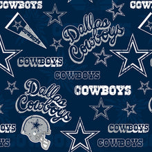 Load image into Gallery viewer, COWBOYS FOOTBALL Unisex Medical Surgical Scrub Caps Men &amp; Women Tie Back and Bouffant Hat Styles
