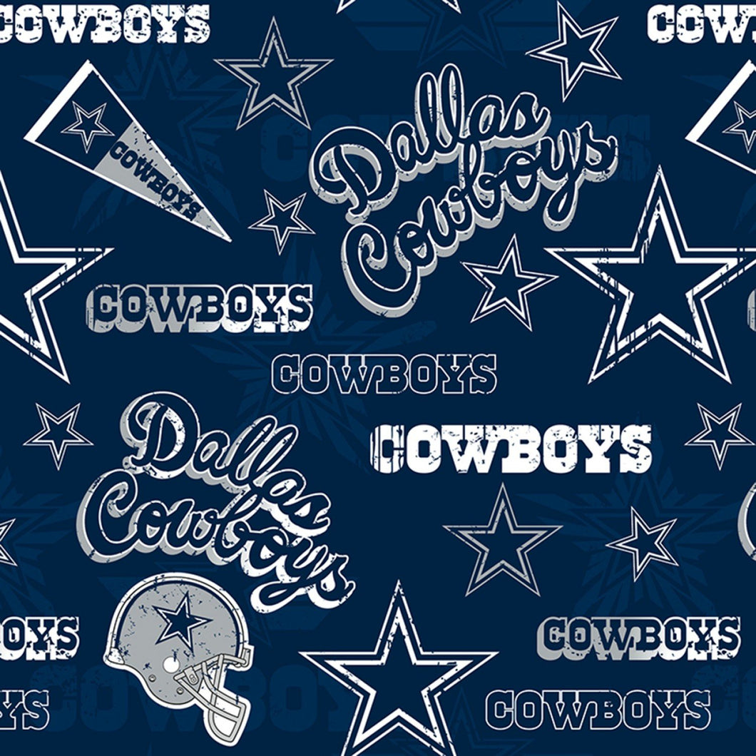 COWBOYS FOOTBALL Unisex Medical Surgical Scrub Caps Men & Women Tie Back and Bouffant Hat Styles