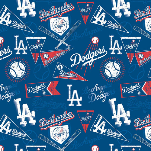 LA Dodgers Los Angeles Dodgers Baseball Pennants Fabric Medical Stethoscope sock cover for Medical Professionals