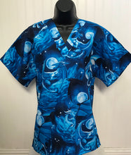 Load image into Gallery viewer, Blue Dragons Medical Scrub Top Unisex Style for Men &amp; Women Generic Relaxed Fit Style
