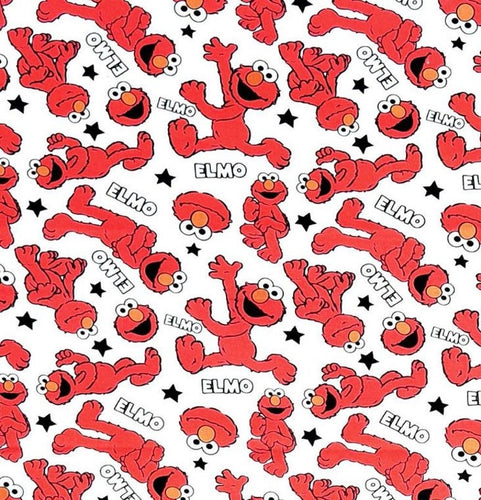 ELMO White Fabric Adult Medical Scrub Top Unisex Style for Men & Women