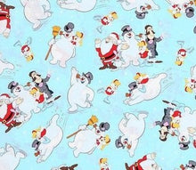 Load image into Gallery viewer, Christmas Frosty the Snowman Cartoon Medical Scrub Top Unisex Style for Men &amp; Women
