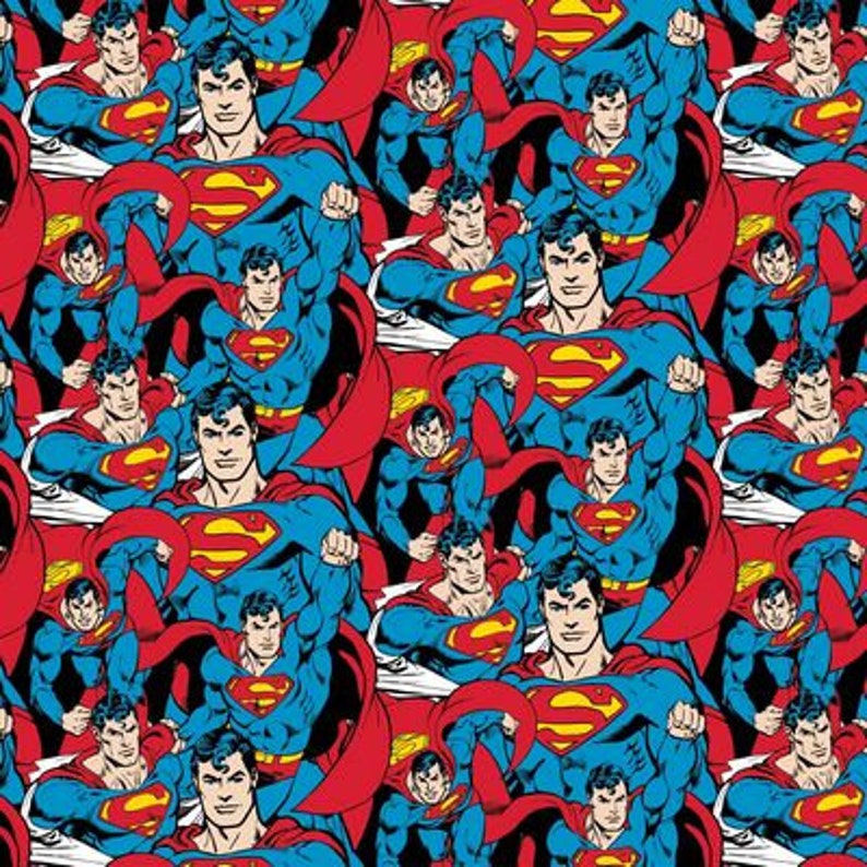 Super Hero Superman Packed Fabric Nurse Medical Scrub Top Unisex Style Shirt for Men & Women