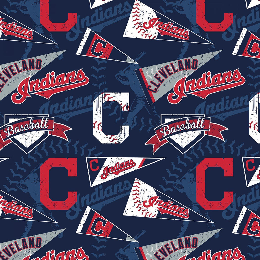 Cleveland Indians Baseball Pennant Fabric Medical Stethoscope sock cover for Medical Professionals