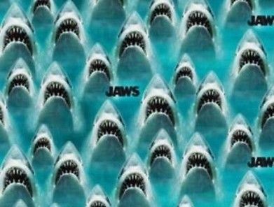 JAWS Shark Movie Stethoscope sock cover for Medical Professionals