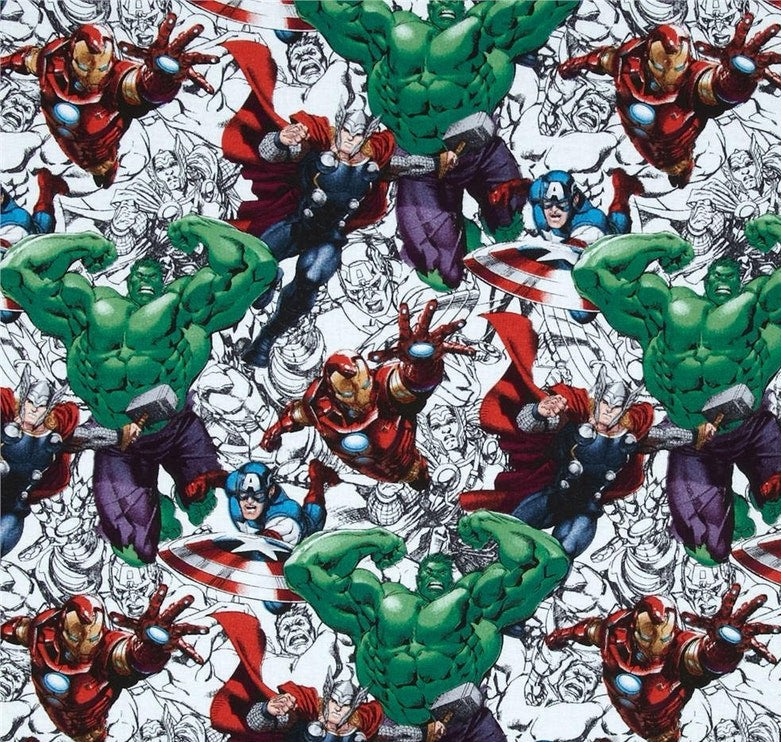 Super Heroes Medical Scrub Top Avengers Characters Unisex Style Shirt for Men & Women