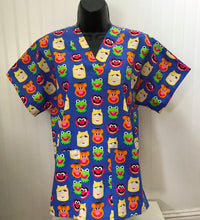 Load image into Gallery viewer, Muppets Medical Scrub Top Unisex Style for Men &amp; Women
