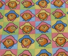 Load image into Gallery viewer, Cartoon Paddington Bear Squares Nurse Medical Scrub Top Unisex Style for Men &amp; Women
