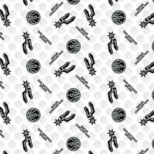 Load image into Gallery viewer, Solid Black Scrub Top with San Antonio Spurs Fabric on *Neck Band &amp; Pocket Options* Medical Scrub Top Unisex Style Shirt for Men &amp; Women
