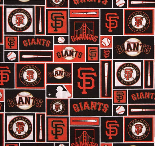 SF Giants San Francisco Giants Baseball Block Fabric Medical Stethoscope sock cover for Medical Professionals