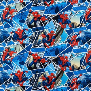 Super Hero Spider-Man Panes Fabric Nurse Medical Scrub Top Unisex Style Shirt for Men & Women